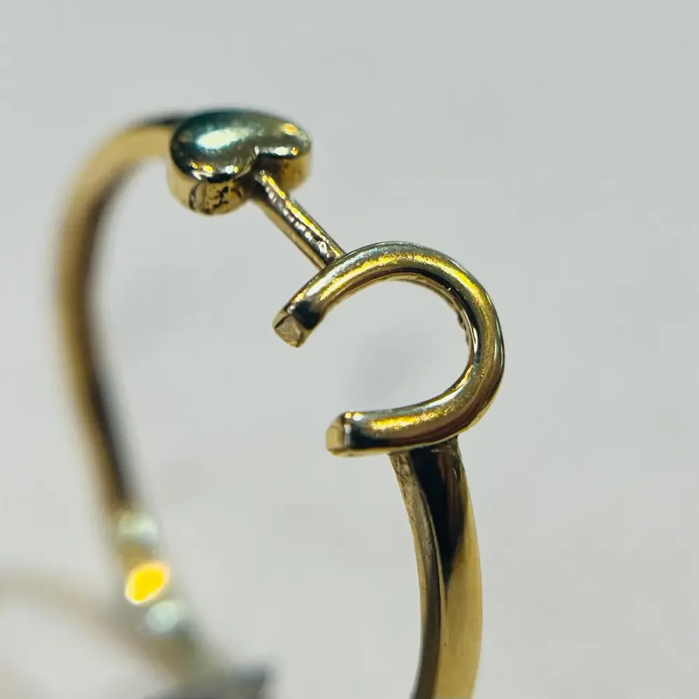 انگشتر طلا 18 عیار مینیمال نعل و قلب وزن ۱.۲00 گرم اجرت ساخت ۶ درصد کد GD01 000055 - تصویر 3
